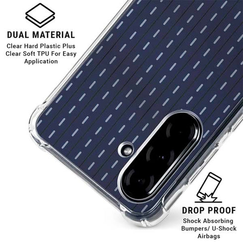 Japan Soccer Flag Galaxy A36 5G Clear Case