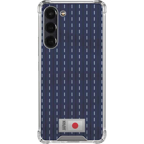 Japan Soccer Flag Galaxy S24 FE Clear Case