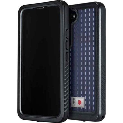 Japan Soccer Flag Galaxy S24 Plus Waterproof Case
