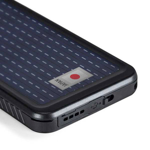 Japan Soccer Flag Galaxy S24 Plus Waterproof Case