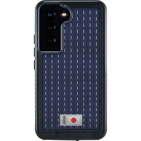 Japan Soccer Flag Galaxy S24 Waterproof Case