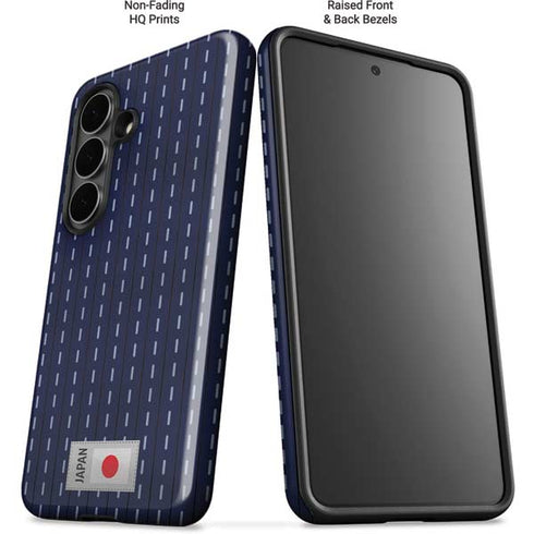 Japan Soccer Flag Galaxy S26 Impact Case