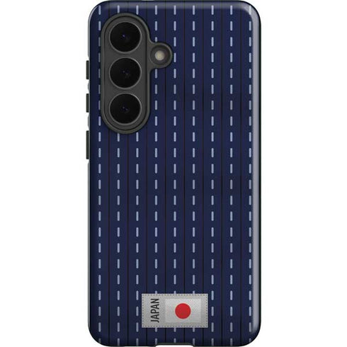 Japan Soccer Flag Galaxy S26 Plus Impact Case