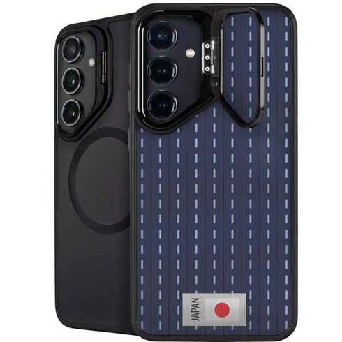 Japan Soccer Flag Galaxy S26 Plus Kickstand Case