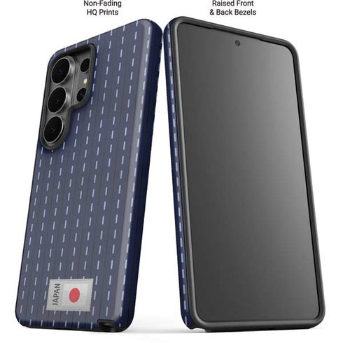 Japan Soccer Flag Galaxy S26 Ultra Impact Case
