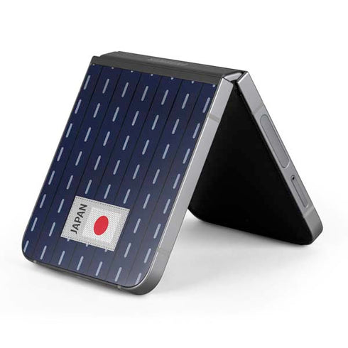 Japan Soccer Flag Galaxy Z Flip6 Skin