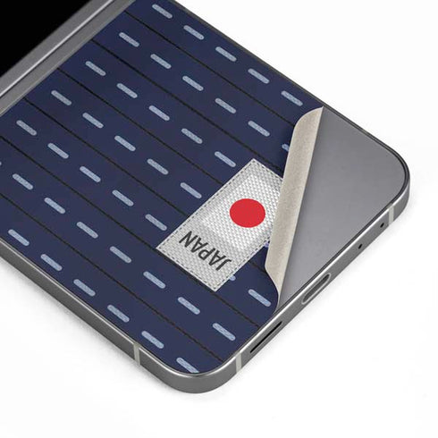 Japan Soccer Flag Galaxy Z Flip6 Skin