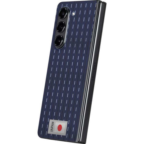 Japan Soccer Flag Galaxy Z Fold5 5G Skin