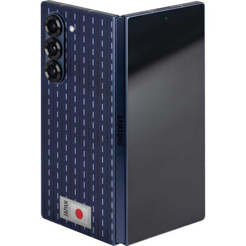 Japan Soccer Flag Galaxy Z Fold6 Skin