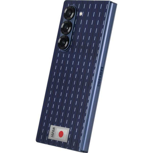 Japan Soccer Flag Galaxy Z Fold6 Skin