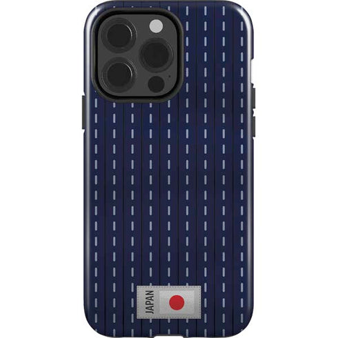 Japan Soccer Flag iPhone 15 Pro Impact Case