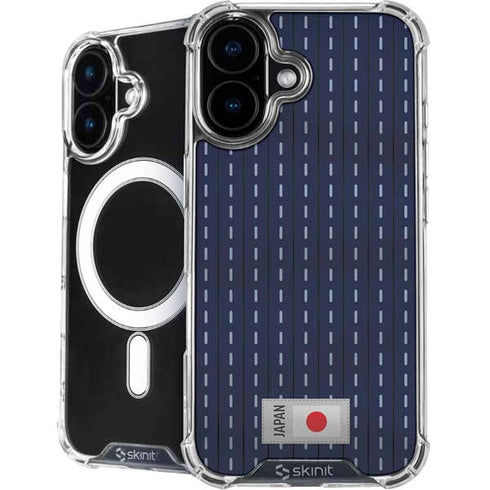 Japan Soccer Flag iPhone 16 Plus MagSafe Case