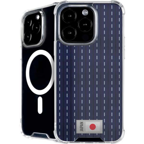 Japan Soccer Flag iPhone 16 Pro Max MagSafe Case
