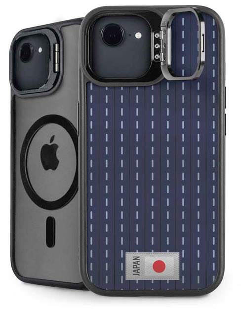 Japan Soccer Flag iPhone 16e Kickstand Case