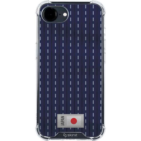 Japan Soccer Flag iPhone 16e Clear Case