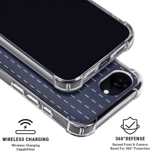 Japan Soccer Flag iPhone 16e Clear Case
