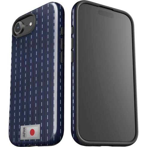 Japan Soccer Flag iPhone 16e Impact Case