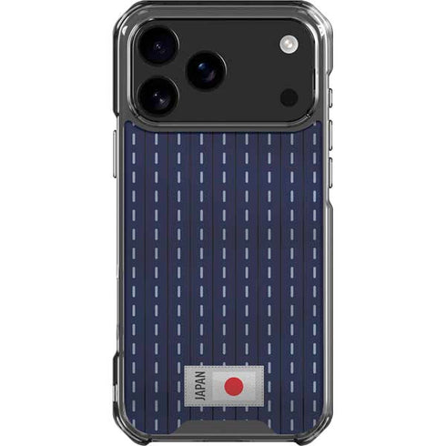 Japan Soccer Flag iPhone 18 Pro Max Clear Case