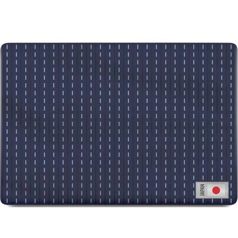 Japan Soccer Flag MacBook Skins