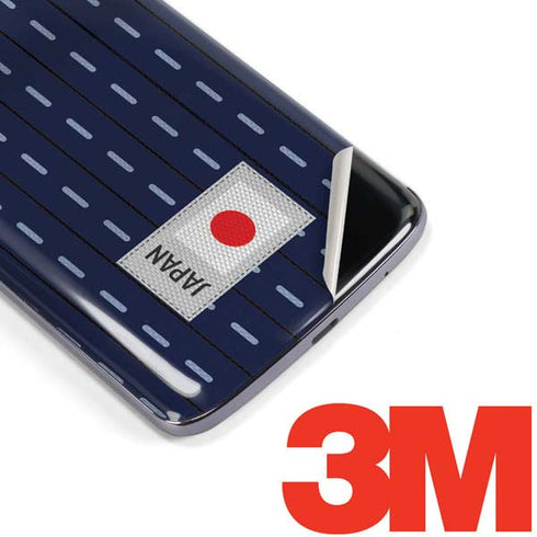 Japan Soccer Flag Moto E5 Plus Skin