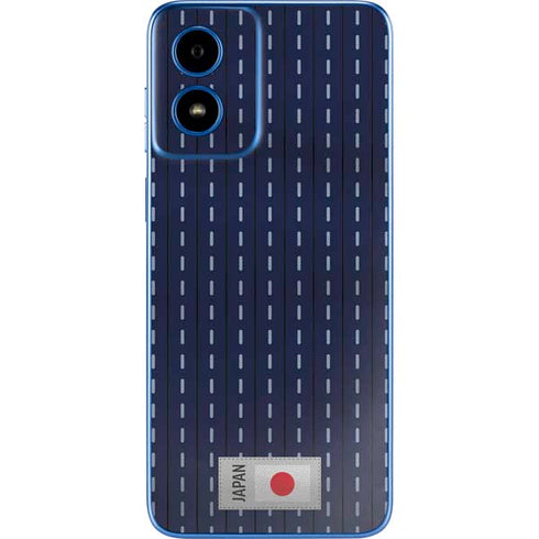 Japan Soccer Flag Moto G Play 4G (2024) Skin