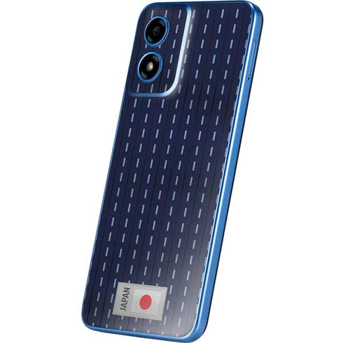 Japan Soccer Flag Moto G Play 4G (2024) Skin