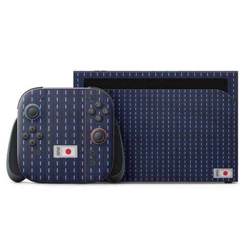 Japan Soccer Flag Nintendo Skins