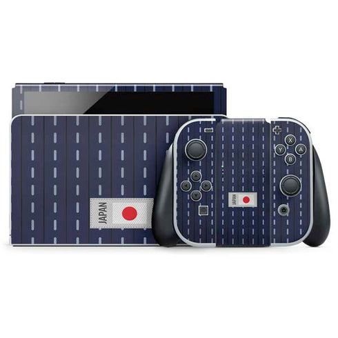 Japan Soccer Flag Nintendo Skins