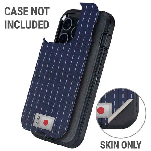 Japan Soccer Flag Otterbox Defender iPhone Skin