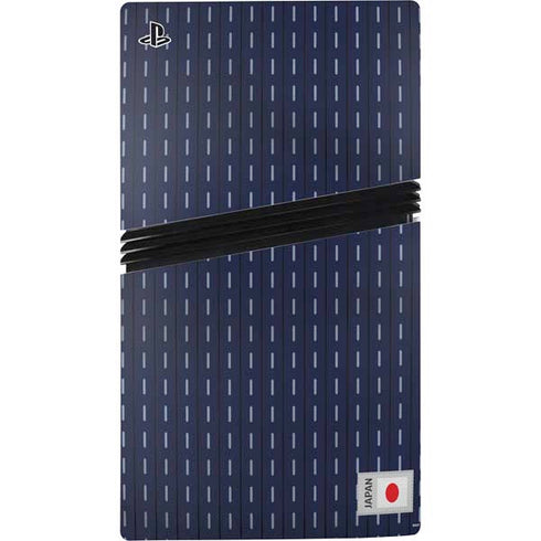 Japan Soccer Flag PS5 Pro Disk Console Skin