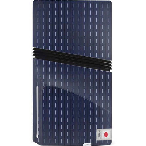 Japan Soccer Flag PS5 Pro Disk Console Skin