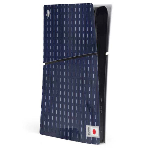 Japan Soccer Flag PS5 Slim Digital Edition Console Skin