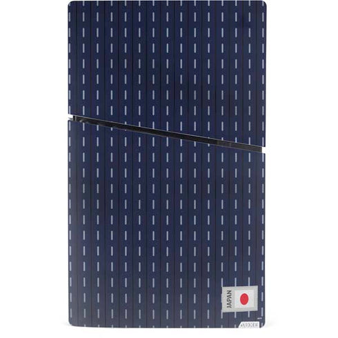 Japan Soccer Flag PS5 Slim Digital Edition Console Skin