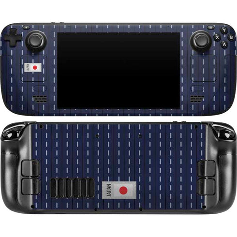 Japan Soccer Flag Steam Deck Handheld Gaming Computer Skin