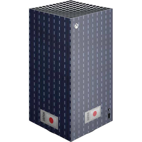 Japan Soccer Flag XBox Series X Digital Edition Console Skin
