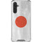 Japanese Flag Distressed Galaxy A17 Clear Case