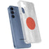 Japanese Flag Distressed Galaxy A35 5G Clear Case