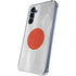 Japanese Flag Distressed Galaxy A55 5G Clear Case
