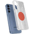 Japanese Flag Distressed Galaxy A55 5G Clear Case