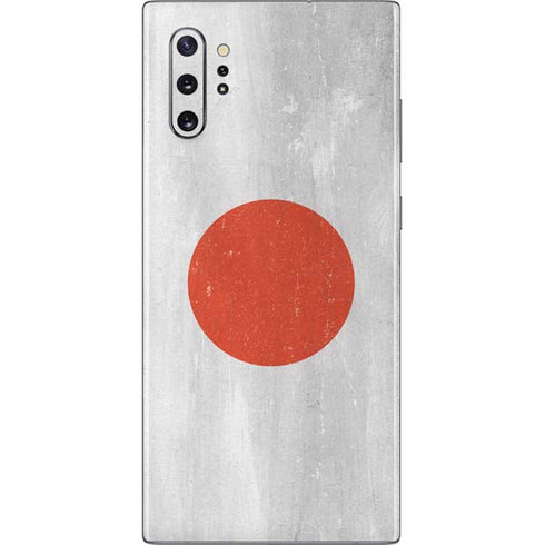 Japanese Flag Distressed Galaxy Note 10 Plus Skin