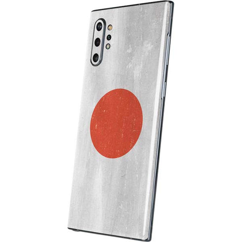 Japanese Flag Distressed Galaxy Note 10 Plus Skin