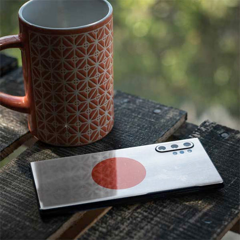 Japanese Flag Distressed Galaxy Note 10 Plus Skin