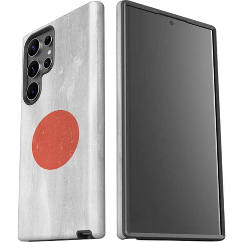 Japanese Flag Distressed Galaxy S23 Ultra Pro Case