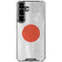 Japanese Flag Distressed Galaxy S26 Clear Case