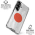 Japanese Flag Distressed Galaxy S26 Clear Case