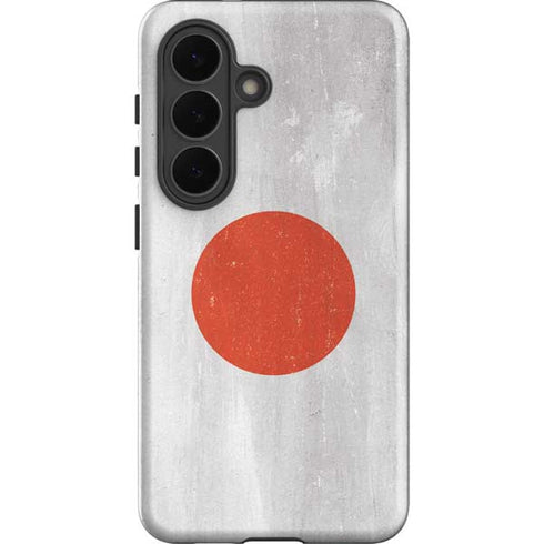 Japanese Flag Distressed Galaxy S26 Plus Impact Case