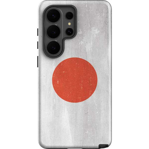 Japanese Flag Distressed Galaxy S26 Ultra Impact Case
