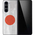 Japanese Flag Distressed Galaxy Z Fold5 5G Skin