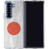 Japanese Flag Distressed Galaxy Z Fold6 Clear Case