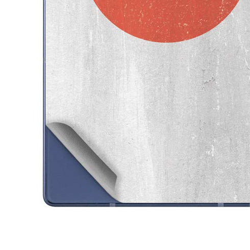 Japanese Flag Distressed Galaxy Z Fold6 Skin